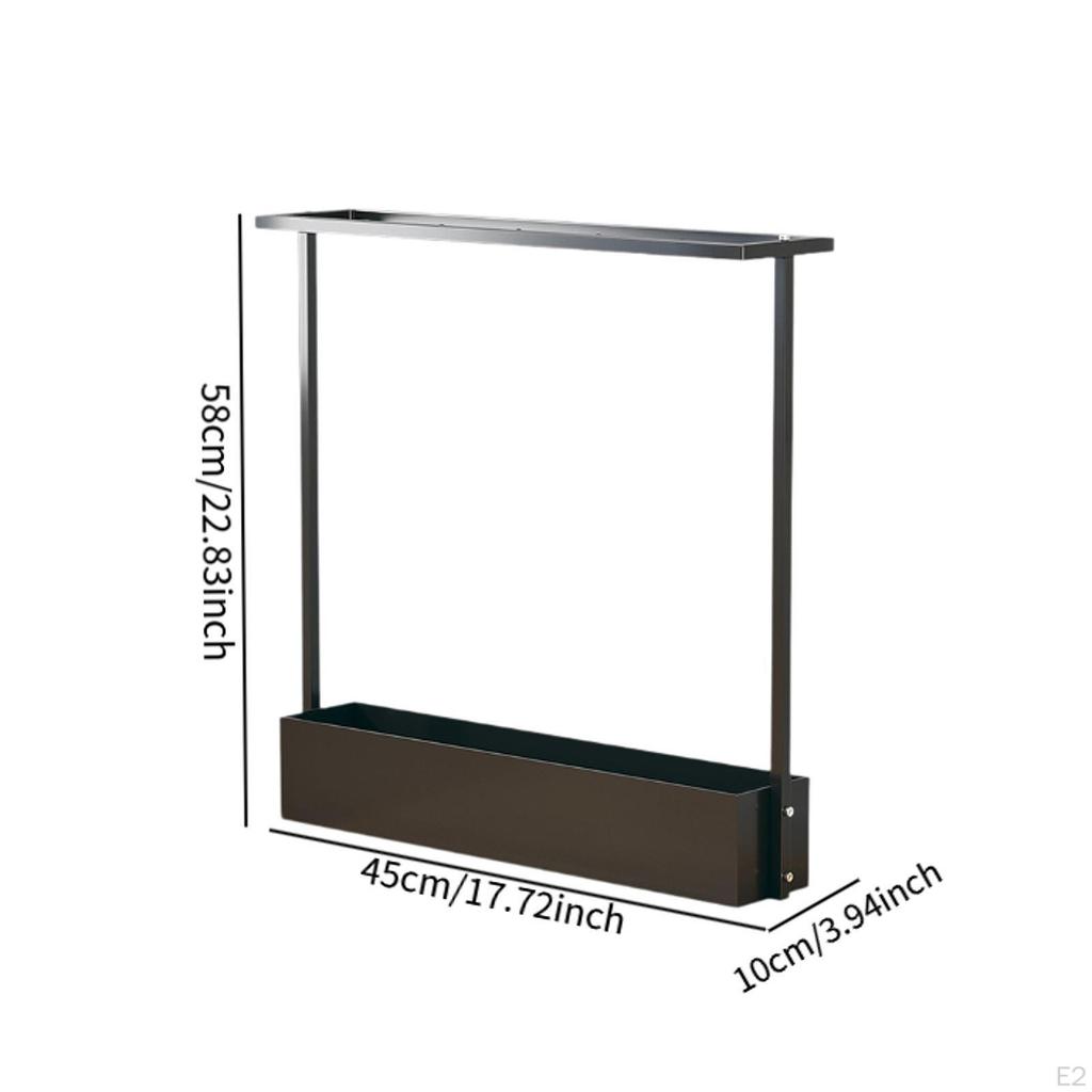 Компактная и простая в сборке металлическая стойка для хранения теннисных и бадминтонных ракеток для спортзала