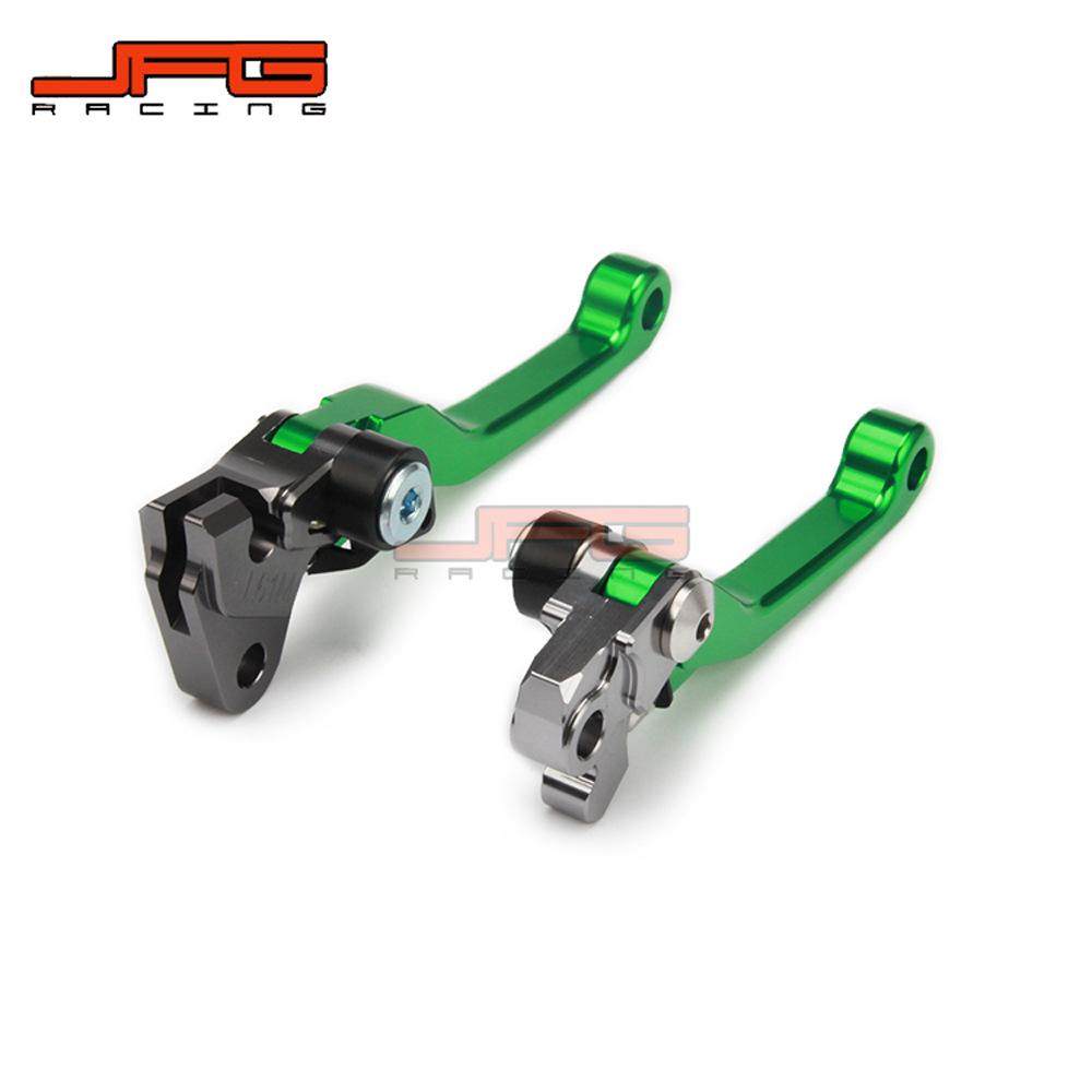 Универсальные рычаги сцепления и тормоза CNC Bullhorn для KX125/250, KXF250/450, KDX200/220