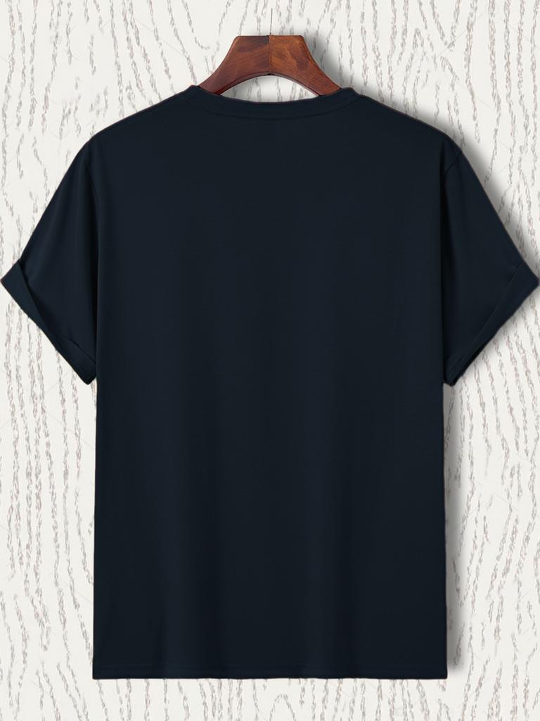 Европейский размер [Футболка с принтом Raptors] Футболка с принтом Raptors - Хлопчатобумажная трикотажная ткань, Повседневная футболка с круглым вырезом и напечатанным рисунком, Небольшая эластичность