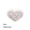 3mm-8mm Colorful Half Round Flatback Pearl Beads for DIY Jewelry Making Accessories