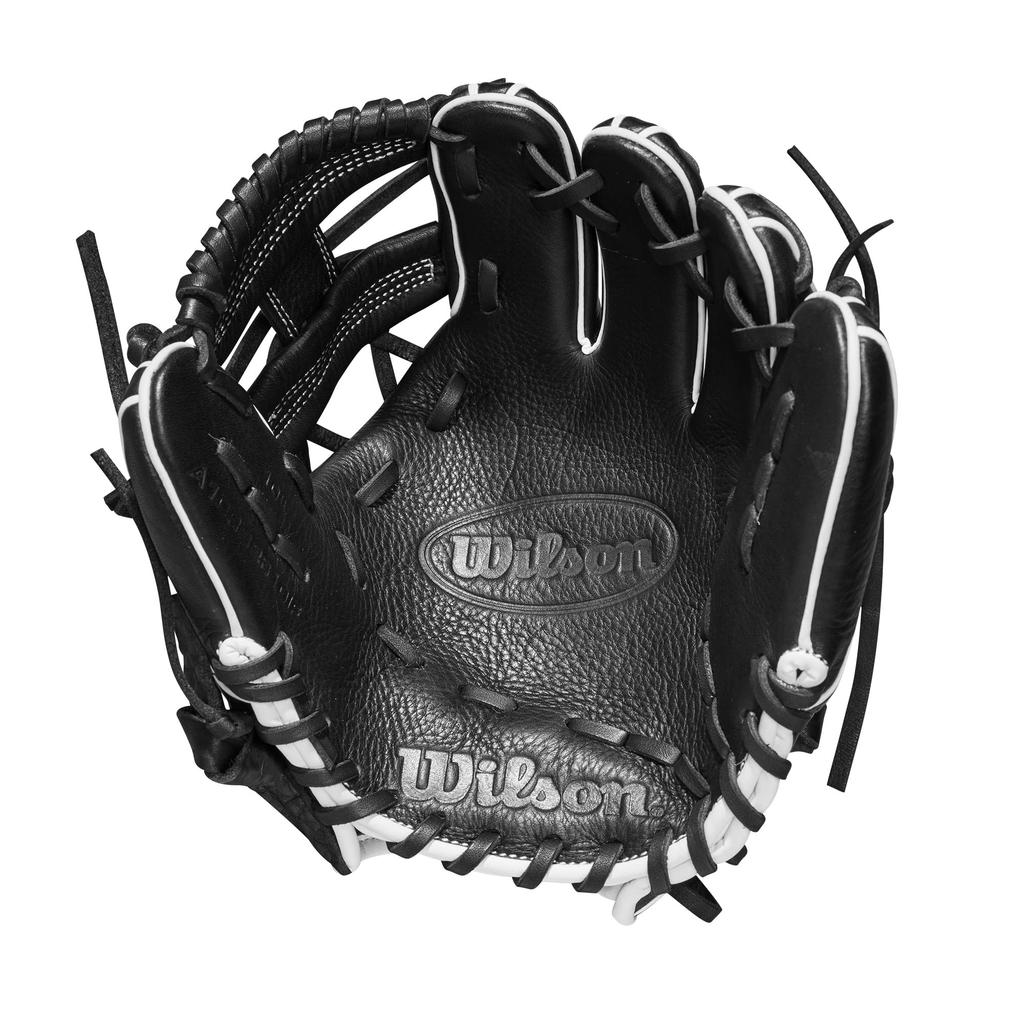 Wilson Baseball Training Black Glove, TRAINER, Infielder's, WBW10090910,