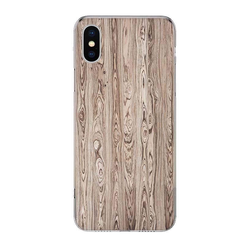 Горячий Узор Древесные Текстуры Чехол для Телефона Для iPhone 11 12 13 Mini 14 15 Plus 16 Pro Max 17 Air 7 8 + SE Искусство Индивидуальные Fundas