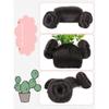 Baby Wig Bangs Headbands Fashionable Bun Wig Hairpiece Black Headwear Girls Hair Ornaments for Infant Toddlers  Black