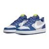 Nike Детские кроссовки Court Borough Low 2 GS Grey Fog Mystic Navy Atomic-Green White BQ5448-016