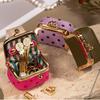 Jewelry Storage Box, Case for Necklaces, Earrings, Rings and Bracelets, Gift for Women