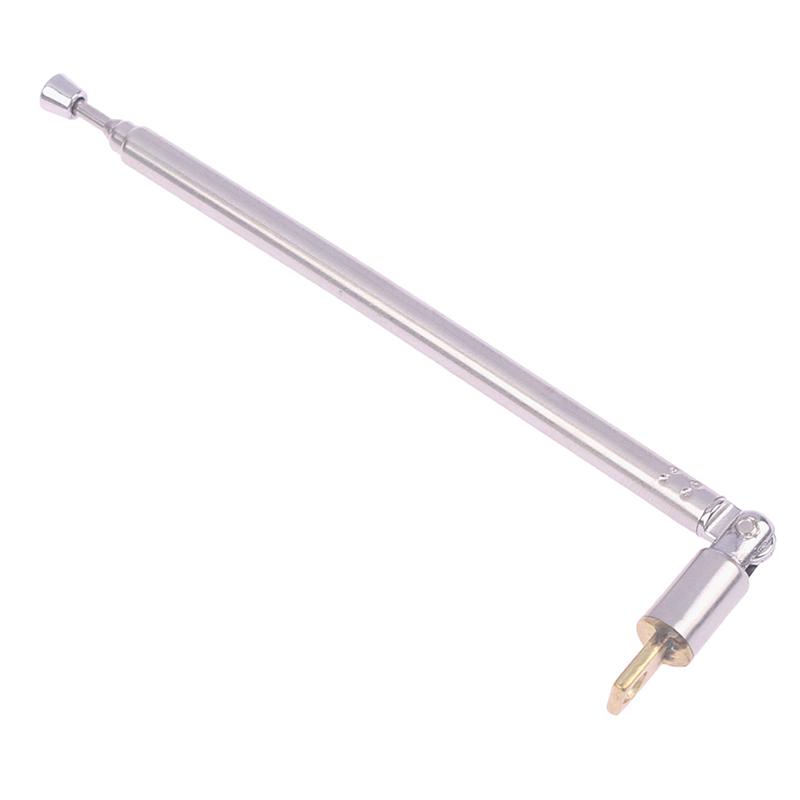 1 шт. 4-секционная телескопическая антенна из нержавеющей стали AM FM радио универсальная головка динамика радио тяга