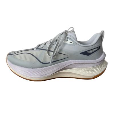 Кроссовки Li Ning Red Rabbit 7 Pro, удобные, универсальные, из ткани, с амортизацией, прочные, с низким верхом, для тренировок, женские, серо-бежевые, ARPU006-5