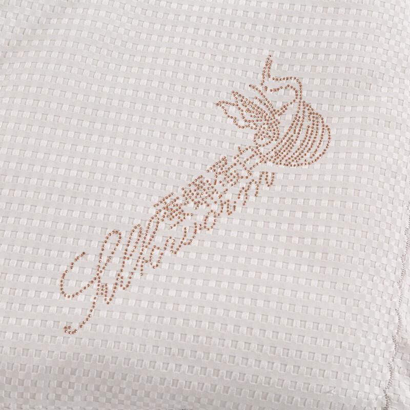 Шелковое одеяло Muji с вафельной текстурой из тутового шелка