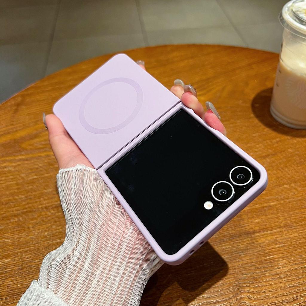 Магнитный складной противоударный чехол для телефона Samsung Z Flip7/6