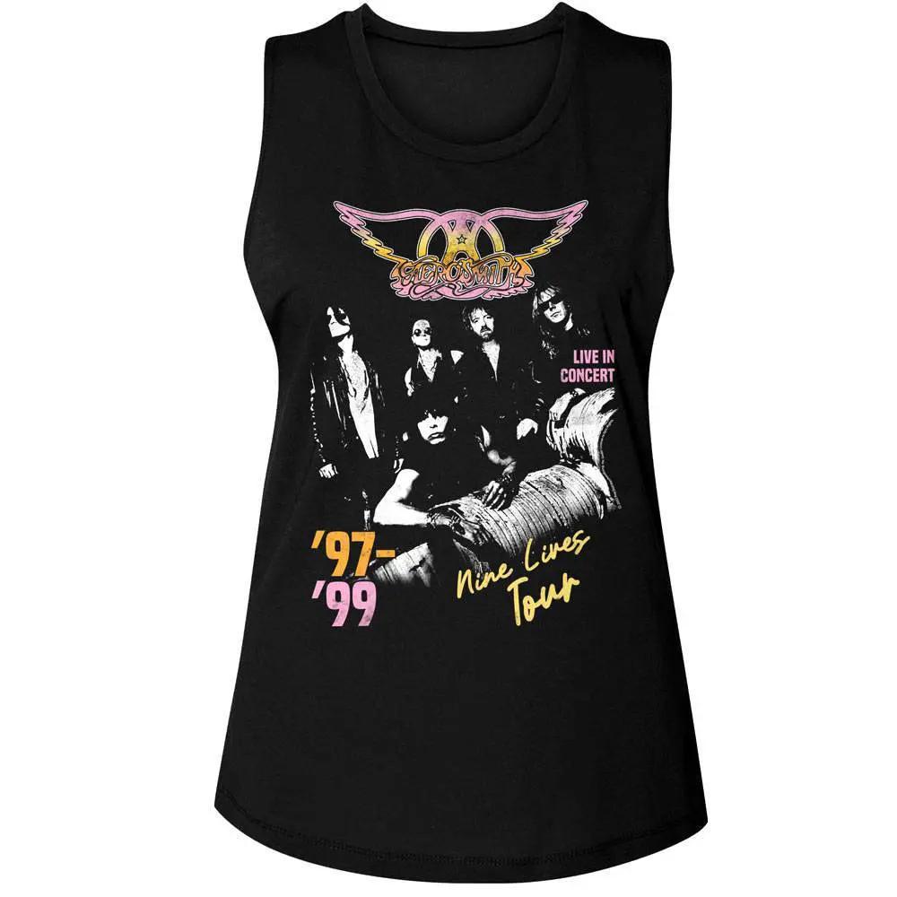 Женский топ Aerosmith Nine Lives Tour 97-99