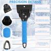 For Car Windshield Snow Brush Ice Scraper Remover Kit with Winter Glass Cleaner Tool and Durable Shovel for Auto Accessories
