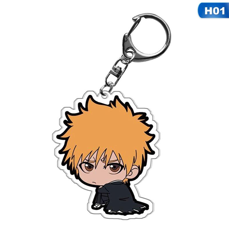 Акриловый брелок в стиле аниме «Блич» Куросаки Ичиго Кучики Рукия Бьякуя Гриммджоу Джегерджак