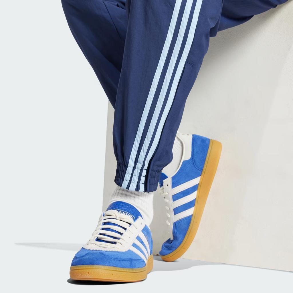 Adidas Мужские повседневные брюки Originals Logo Mid Rise с манжетами, темно-синие JP1249