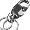 Мужской премиальный брелок из нержавеющей стали с зажимом на талию с открытием одним нажатием