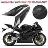 Carbon Fiber Left & Right Gas Tank Side Cover Panel Cowl Fairing for Yamaha 2006 2007 YZF R6 YZFR6 R6 2006-2007 06