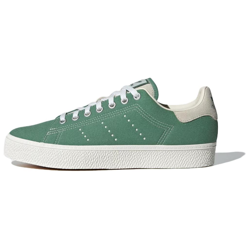 adidas Originals STAN SMITH CS Нескользящая амортизация Низкие кеды для скейтбординга Унисекс Зеленые Белые Кроссовки IF8853