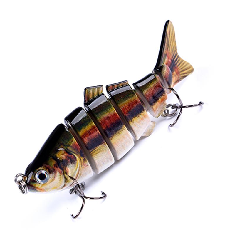 FTK 1 шт., 8,4 см-19 г, 6 секций, многосекционная приманка для мелкой рыбы, приманка для плавания, приманка для барракуды