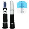 0~32% Brix Refractometer Handheld Sugar Refractometer ATC Fruit Vegetables Juice Beverages Brix Content Refractometer