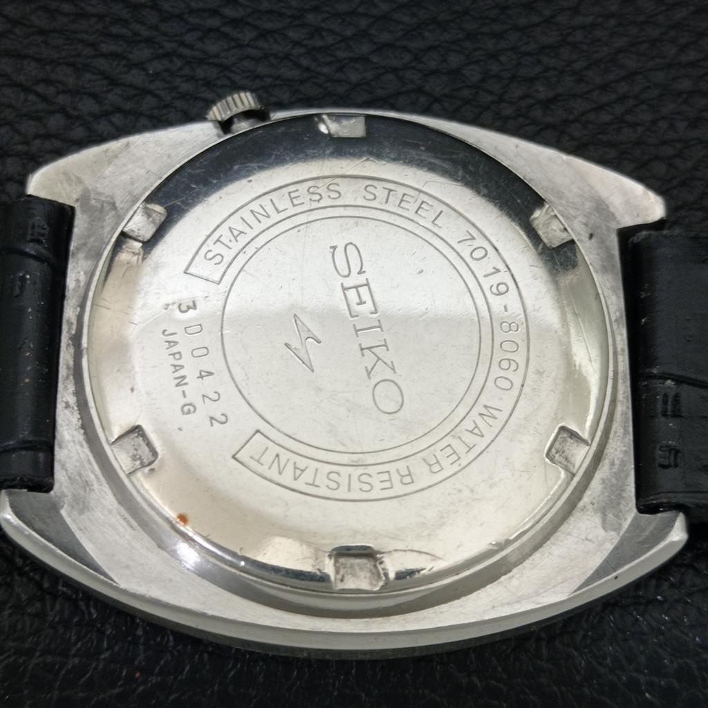 ВИНТАЖНЫЕ МУЖСКИЕ АВТОМАТИЧЕСКИЕ ЧАСЫ SEIKO 5 ЯПОНИЯ ЗЕЛЕНЫЙ ЦВЕТ ЦИФЕРБЛАТ a708539-1