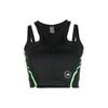 Chiziqli yengsiz sport maykasi ayollar uchun toplar qora HR4483
