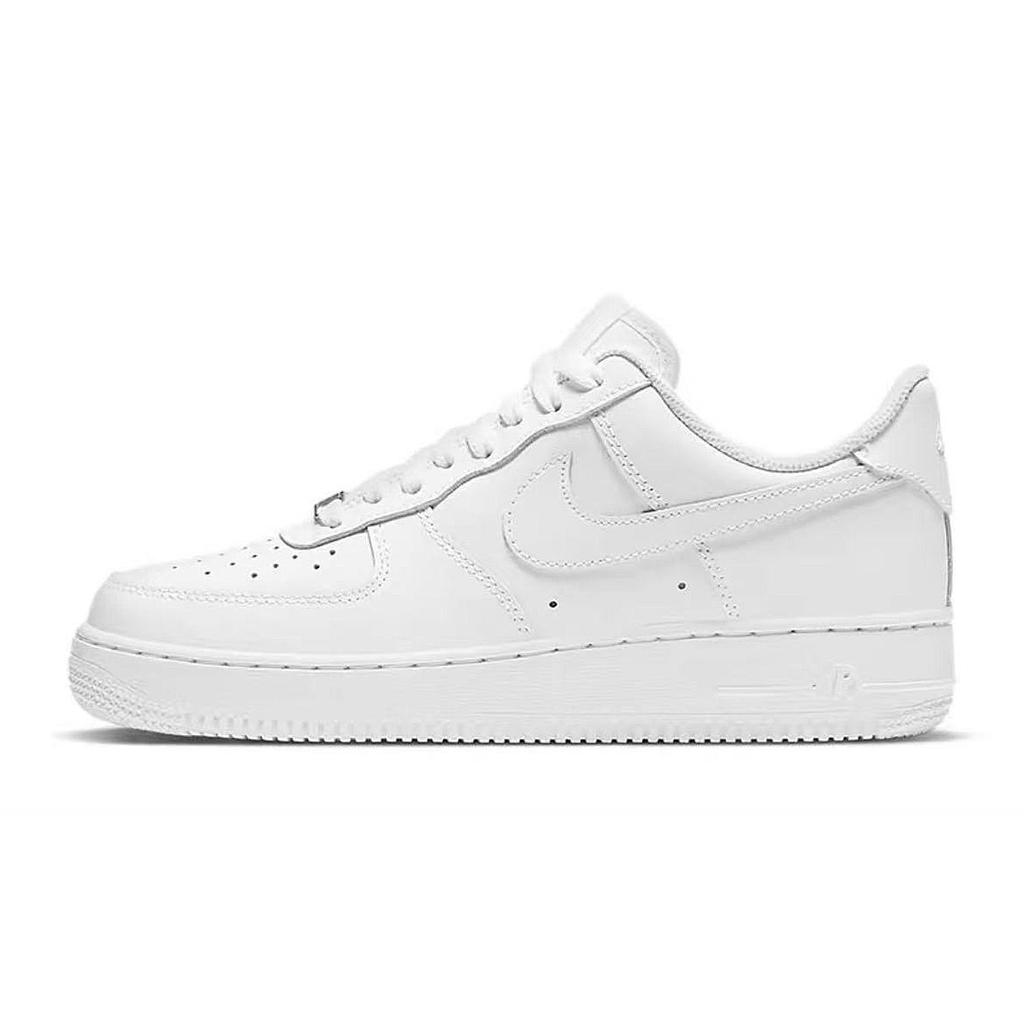 Nike Air Force 1 Lucky Olea Europaea Olive Leaf Abrasion Resistant Slip Resistant Low top Skateboard Shoes Unisex CW2288-111(Team1431-)
