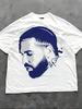 Мужская футболка Drake Рэп Мерч Графическая футболка Для Всех Собак Редкая Хип-хоп Графический Принт Оверсайз Футболка Харадзюку Лето Y2K Мужская