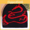Autumn Winter Dragon Knit Hat For Men Women Street Fashion Warm Beanie
