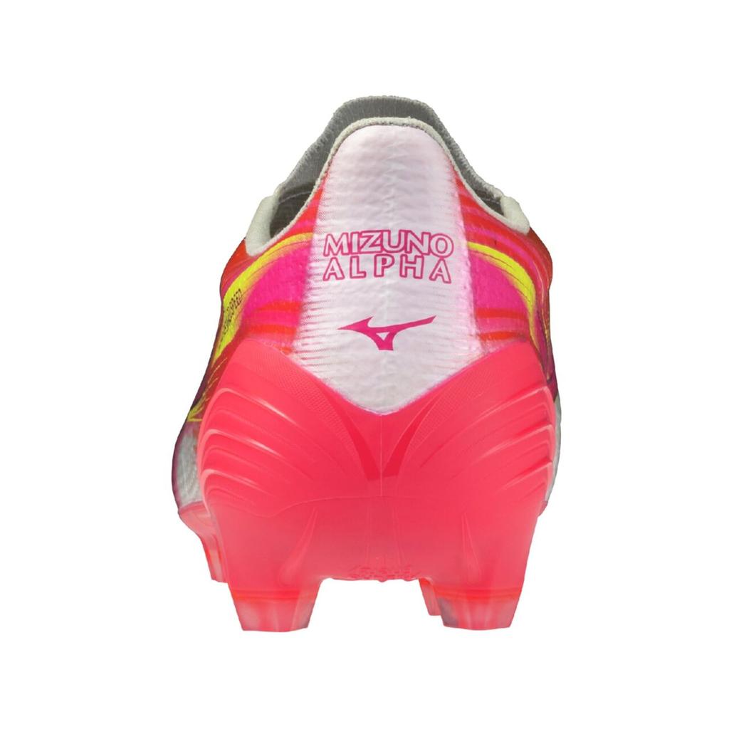 Mizuno Футбольные бутсы ALPHA 3 ELITE для твердого покрытия Ультралегкие Мужские Женские Белый/Розовый 26,0 см 2E