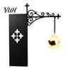 Battery Powered Book Nook Light Library Lantern Bookshelf Lamp, Vintage Metal LED Nightlight for Decor, Decorative Ghost Reading Book/Wearing