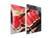 СТЕКЛЯННАЯ ЗАЩИТНАЯ ПАНЕЛЬ ДЛЯ КУХНИ 2x35x52 АРБУЗ