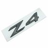 3D Adhesive Chrome Black Logo Z4 Emblem Letters Car Rear Trunk Badge Decal For BMW Z4 E85 E89 G29 Z4 Sticker Accessories OT4