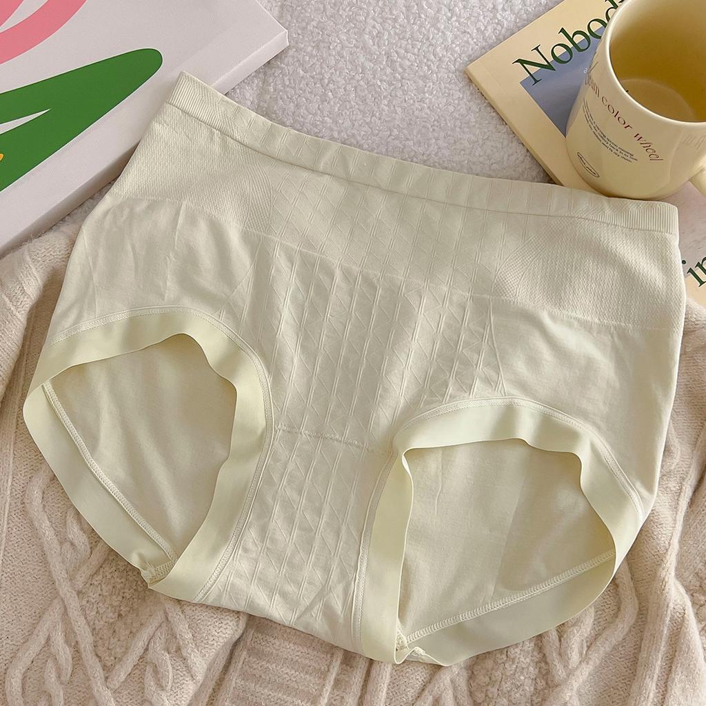 Трусики для женщин, антибактериальные трусы, женские трусы с высокой талией, бесшовное нижнее белье, дышащие бесшовные брюки для девочек для женщин