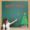 60Pcs Announcement Board Stickers Office Decorations Christmas Snowflake Stickers