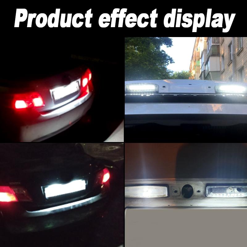 2 шт. 12 В светодиодная лампочка подсветки номерного знака Canbus для Lexus Rx300/Rx330/Rx350 (MCU30/GSU35) 2003-2008 для Mitsubishi Colt plus