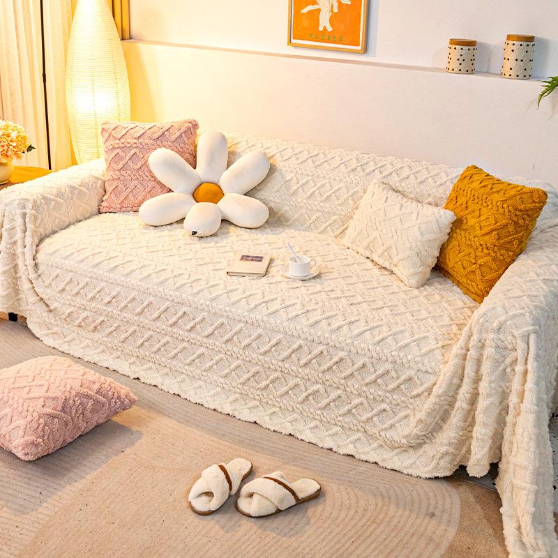 Anti-cat Scratch Sofa Cover Cloth Towel Four Seasons Universal Anti-slip Sofa Cover Cover All-inclusive Universal Sofa Blanket Full Cover