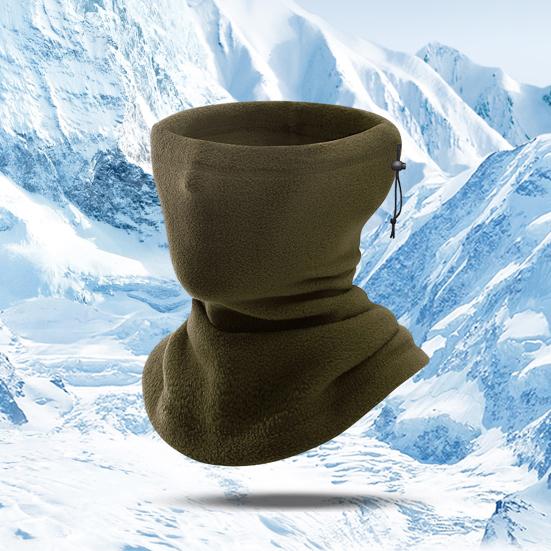Winter Neck Gaiter Warmer for Men Women Windproof Fleece Lined Thermal Face Cushion Scarf Cold Weather Sport Accessory