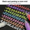 Hardhead Acrylic Marker Pen High Gloss Straight Liquid Marker Painting Colour Pen  DIY Crafts