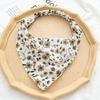 Summer Printting Hair Scarf Scrunchies Vintage Triangle Bandanas Hairband Headband Elastic Hair Bands Headwrap Hair Accessories