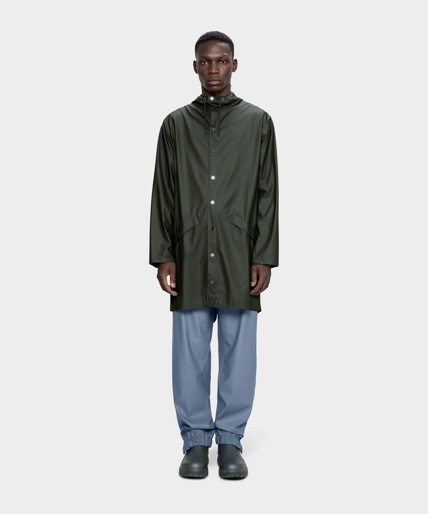 RAINS Long Jacket - Green