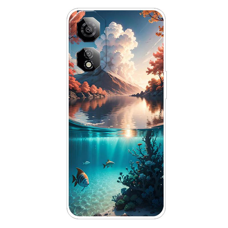 Cute Pets Paint For ZTE Nubia Neo 2 5G Case Transparent Covers Shockproof Bumper Protective Shell Plain Cases For NubiaNeo2 neo2