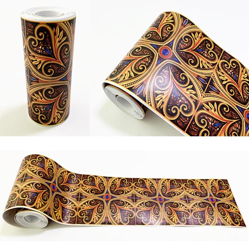 Мраморная мозаика, плинтус, наклейки на стену, ПВХ, самоклеящиеся, для гостиной, ванной комнаты, кухни, водонепроницаемая плитка, наклейки на талию, обои, границы, декор