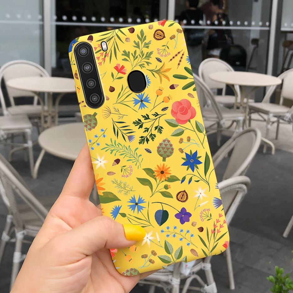 Силиконовый чехол для телефона Samsung Galaxy A21 Чехол 6,5" Задняя крышка Coque Мягкий ТПУ Fundas Samsung A 21 A21 SM-A215U Защитный корпус