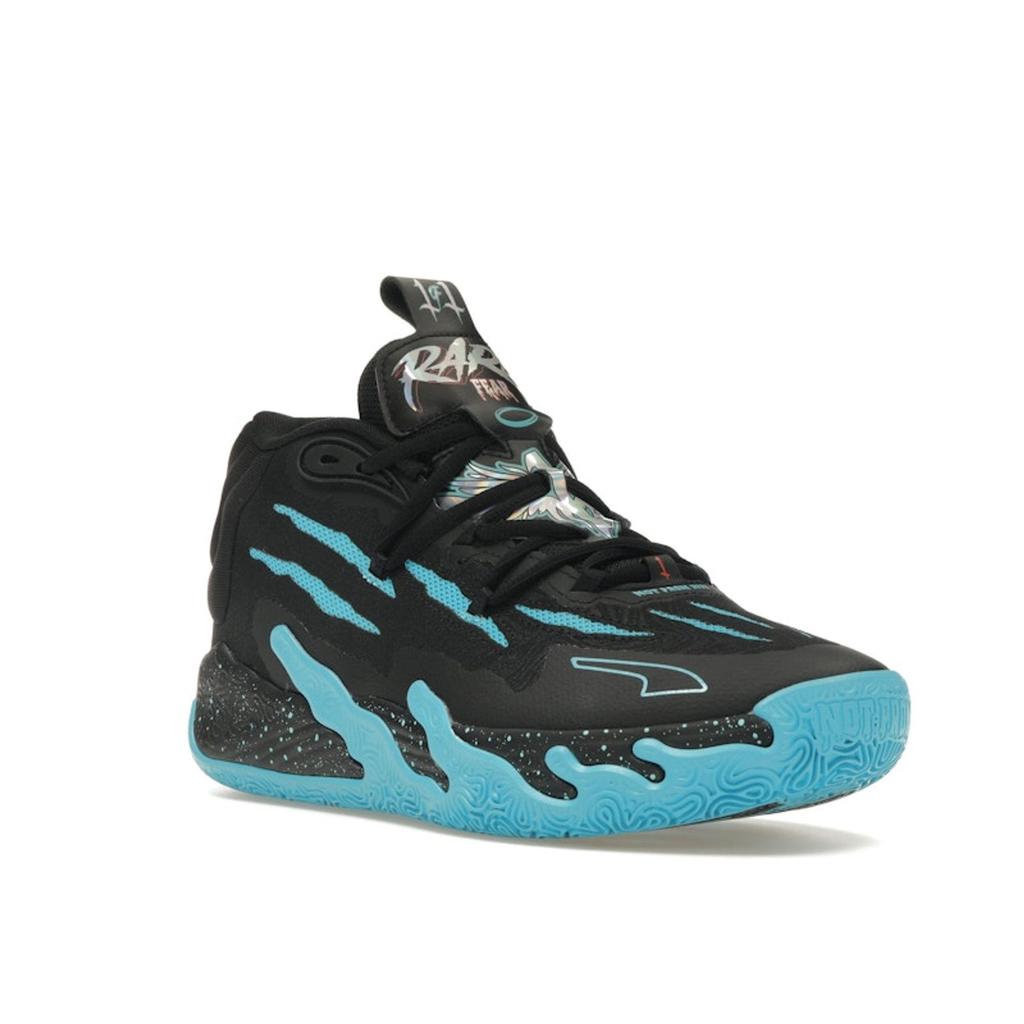 Puma Кроссовки MB.03 Blue Hive Unisex Черный Electric-Peppermint 379221-01