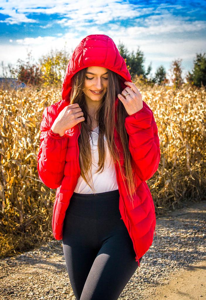 USB heated jacket for women and men, plus size, autumn, insulated, long, xxl, red, size S