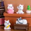 Landscape Micro Kitten Decoration Animal Doll Accessories Resin Gift Decoration