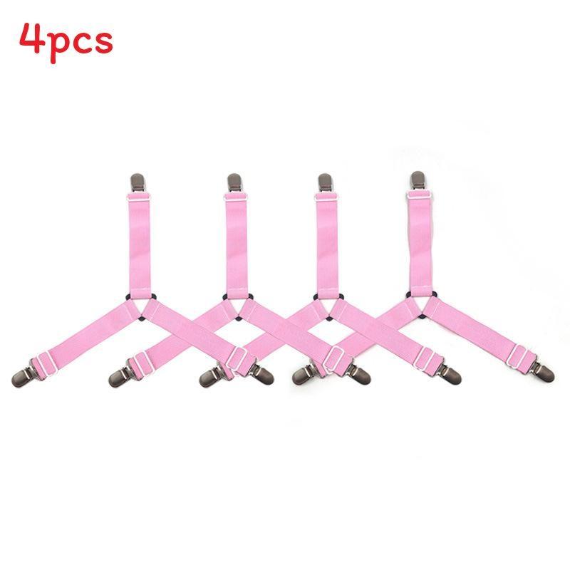 Регулируемый набор зажимов для простыней для нескользящей фиксации матраса и штор