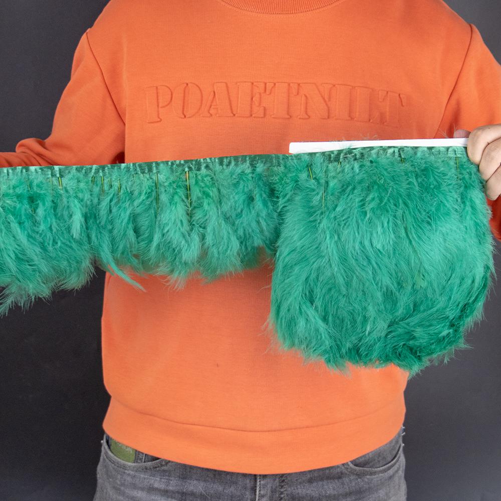 2 5 10 Метров цветной отделки из перьев марабу индейки 4-6 дюймов, бахрома из перьев для шитья, рукоделия, украшения свадебного платья для вечеринки