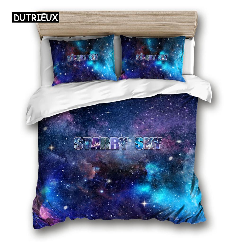 Комплект постельного белья Space star 3d Galaxy Single double Twin/Queen 2pcs/3pcs комплекты постельного белья Universe Outer Space Themed