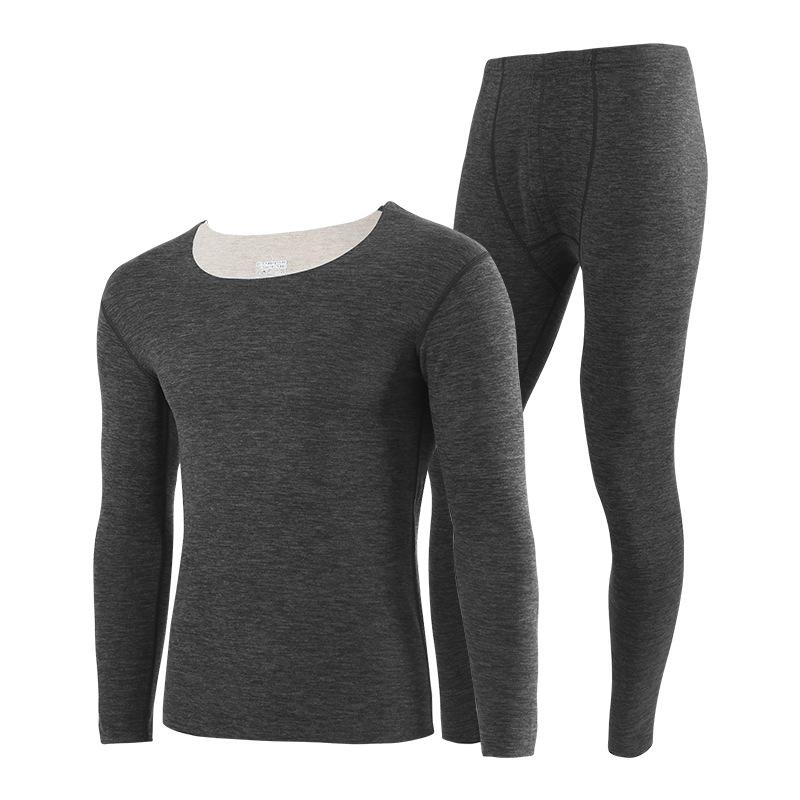 Tights Men's Women's Winter Clothes Cashmere Thermals Sets Long Sleeve T-Shirts Pants Thermal Suit Outfit Undershirts High Elasticity Men