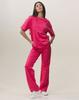Women's Suit RAW 36378 S Pink (pants, T-shirt)